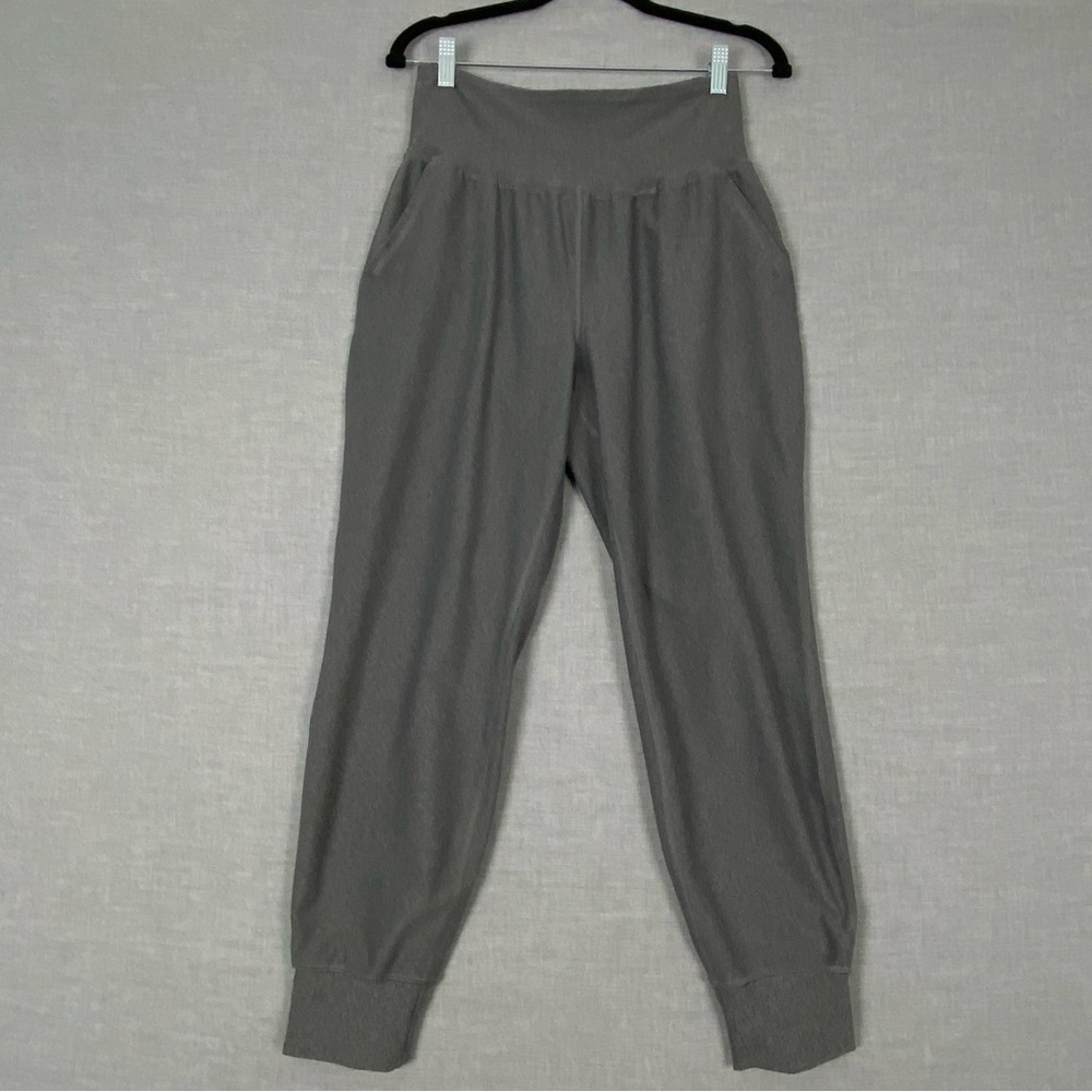 Old Navy High Rise Leggings with Go-Dry Sz Medium Gray Joggers